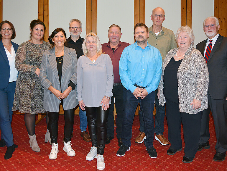 Employees celebrating anniversaries 2023