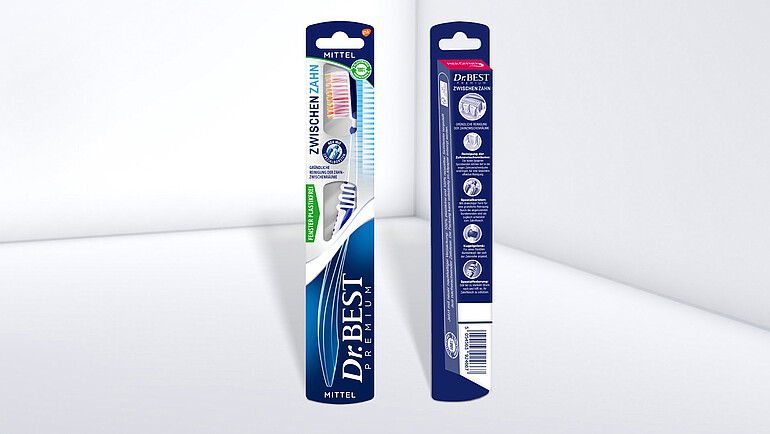 Plastic-free toothbrush packaging