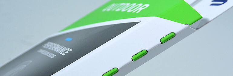 Edging close-up