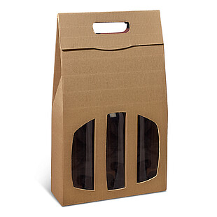 Carrying carton flute nature