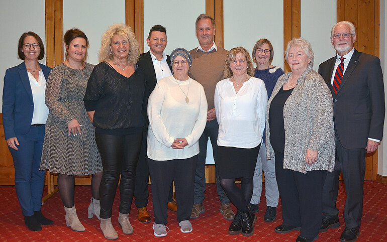 Karl Knauer employees celebrating anniversaries 2023