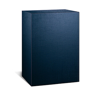 Wine gift carton Struktura VITA dark blue