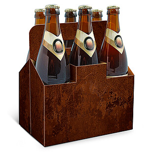 Carrying carton Detroit 6 bottles
