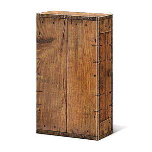 Wine gift carton Holzkiste Rustikal