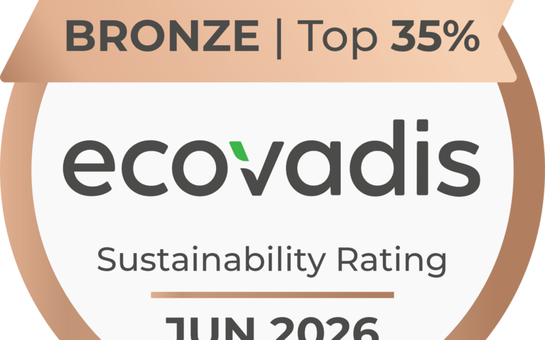 EcoVadis Bronze Medal 2026 for the Karl Knauer Group, © EcoVadis
