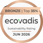 EcoVadis Bronze Medal 2026 for the Karl Knauer Group, © EcoVadis