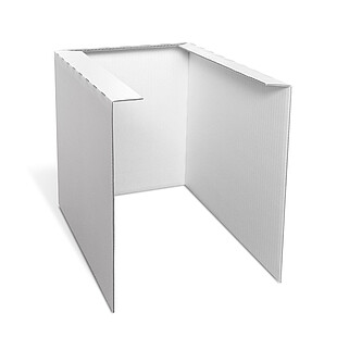 Spacer white for displays