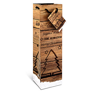 Carrying bag for wine and sparkling wine bottles