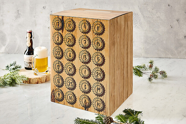 Beer an Advent calendar Hopfenstadel
